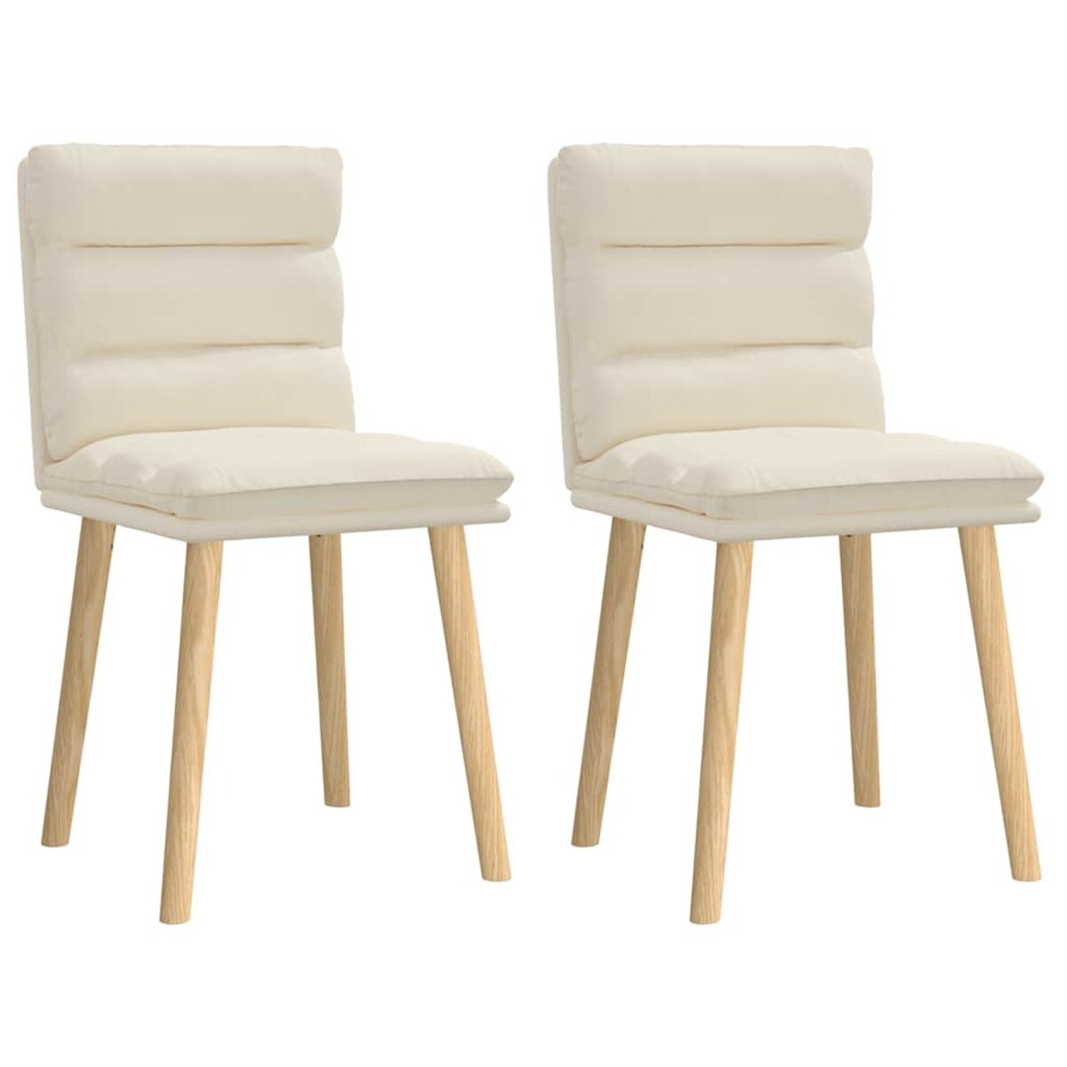 vidaXL Krzesła stołowe, 2 szt., lniane