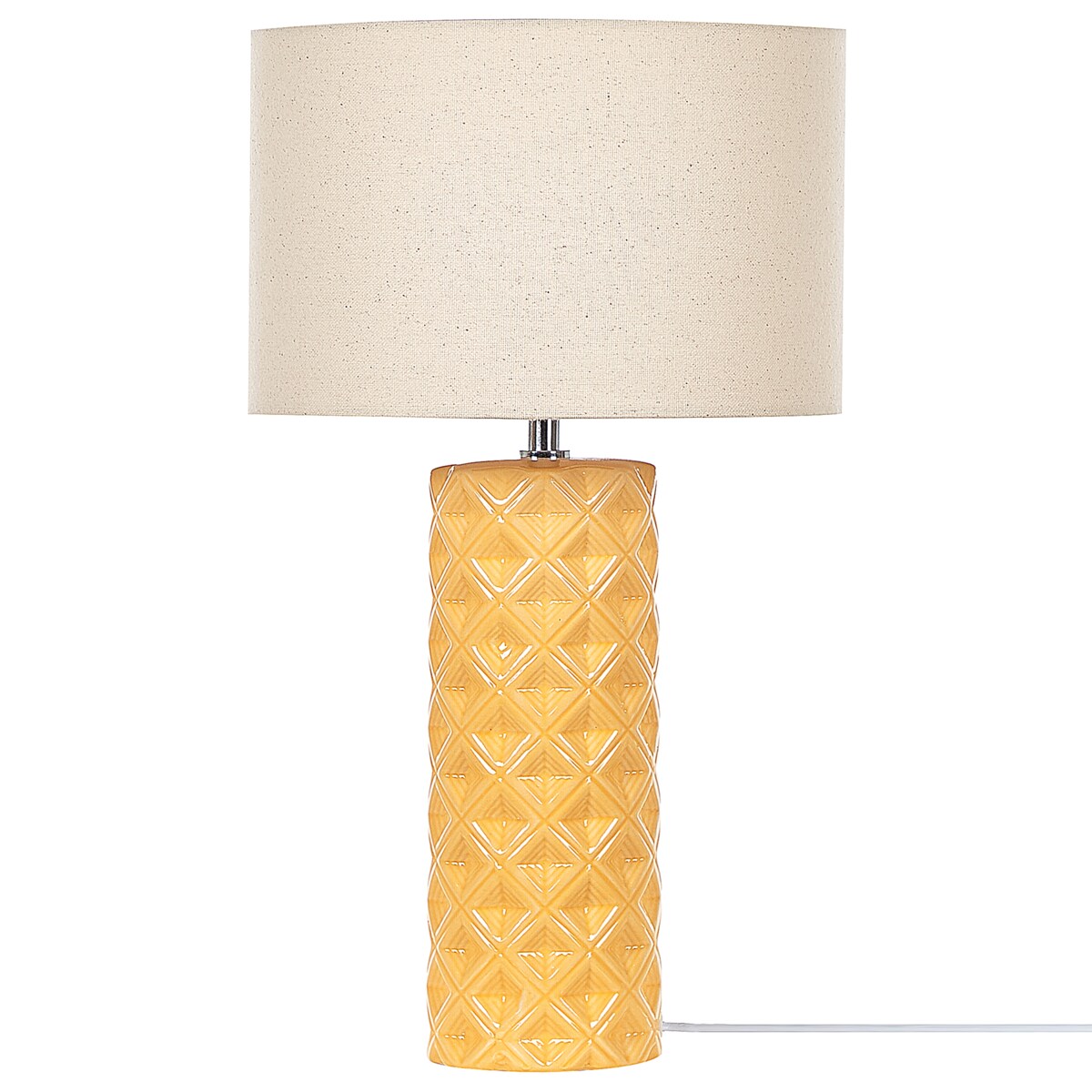 Lampa stołowa BALONNE Ceramika Żółty