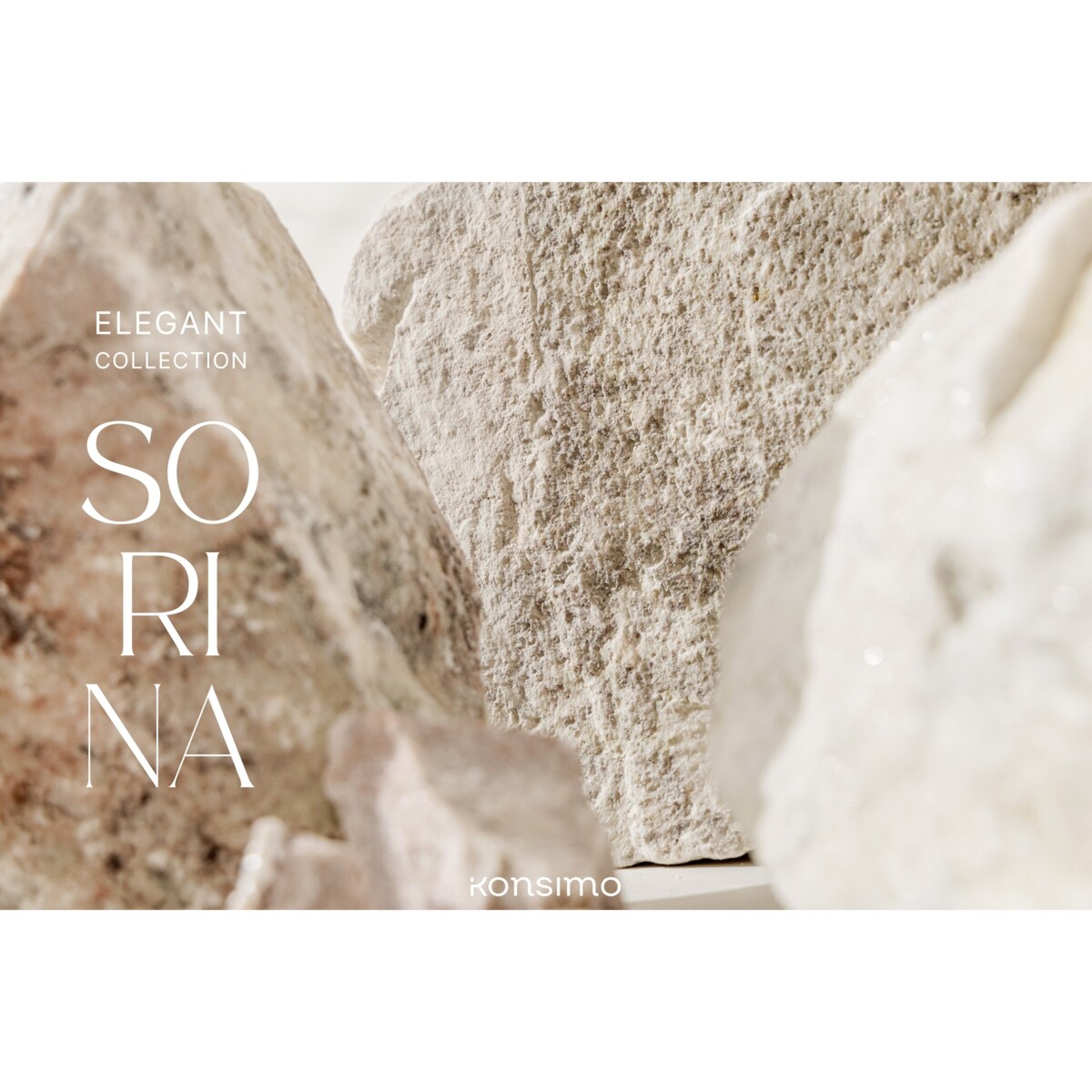 SORINA Talerz deserowy 6 sztuk, kremowy