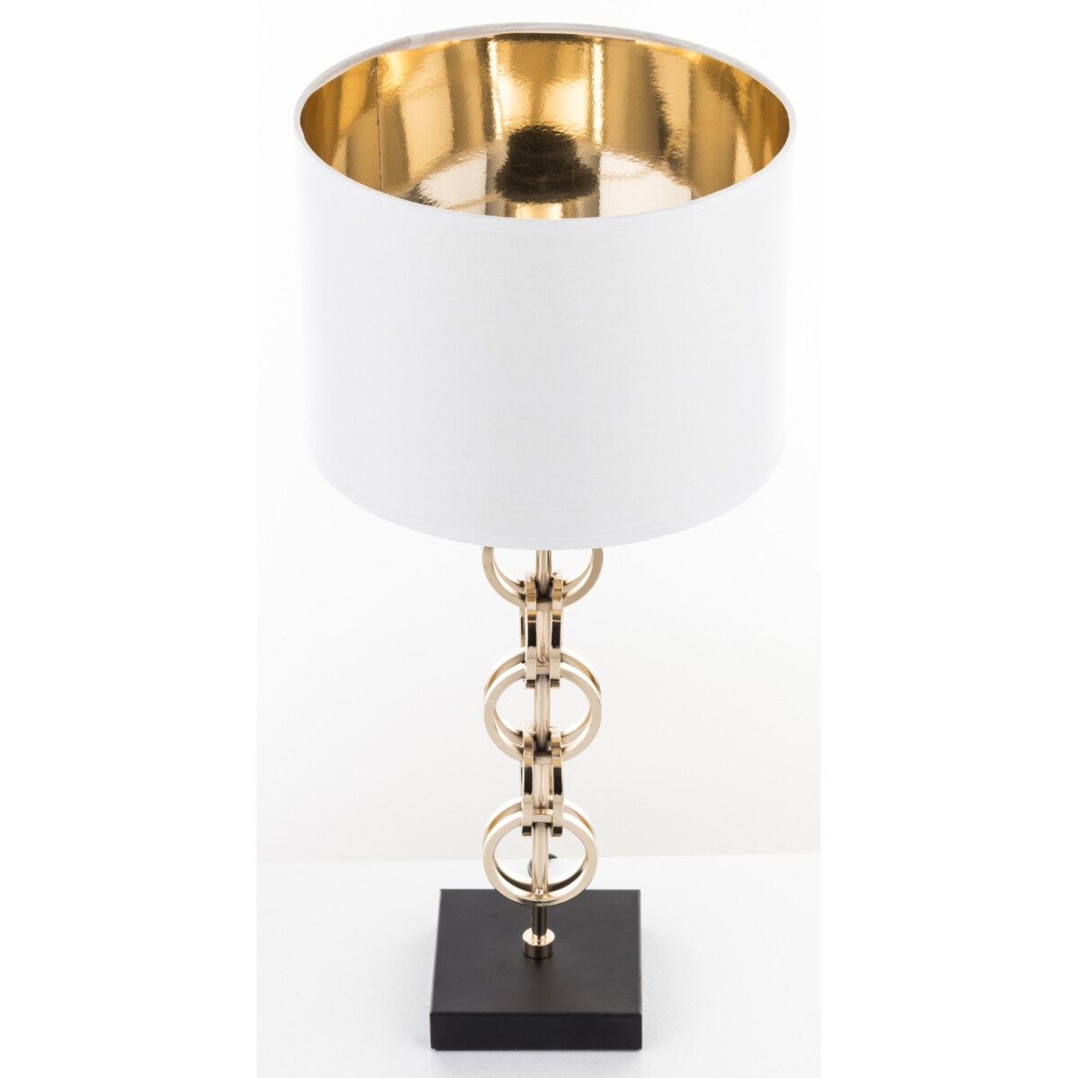 Lampa stołowa 55x25x25 cm CATENA z czarną podstawą