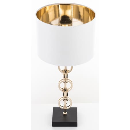 Lampa stołowa 55x25x25 cm CATENA z czarną podstawą