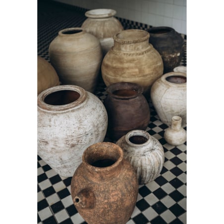 Wazon z terakoty MAYA, W: 50 cm