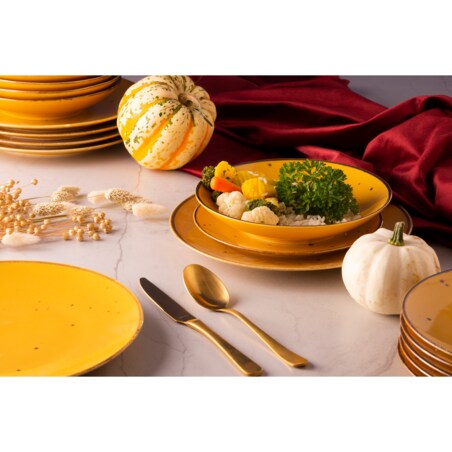 Konsimo ALUMINA Serwis obiadowy 6os. (18el.)