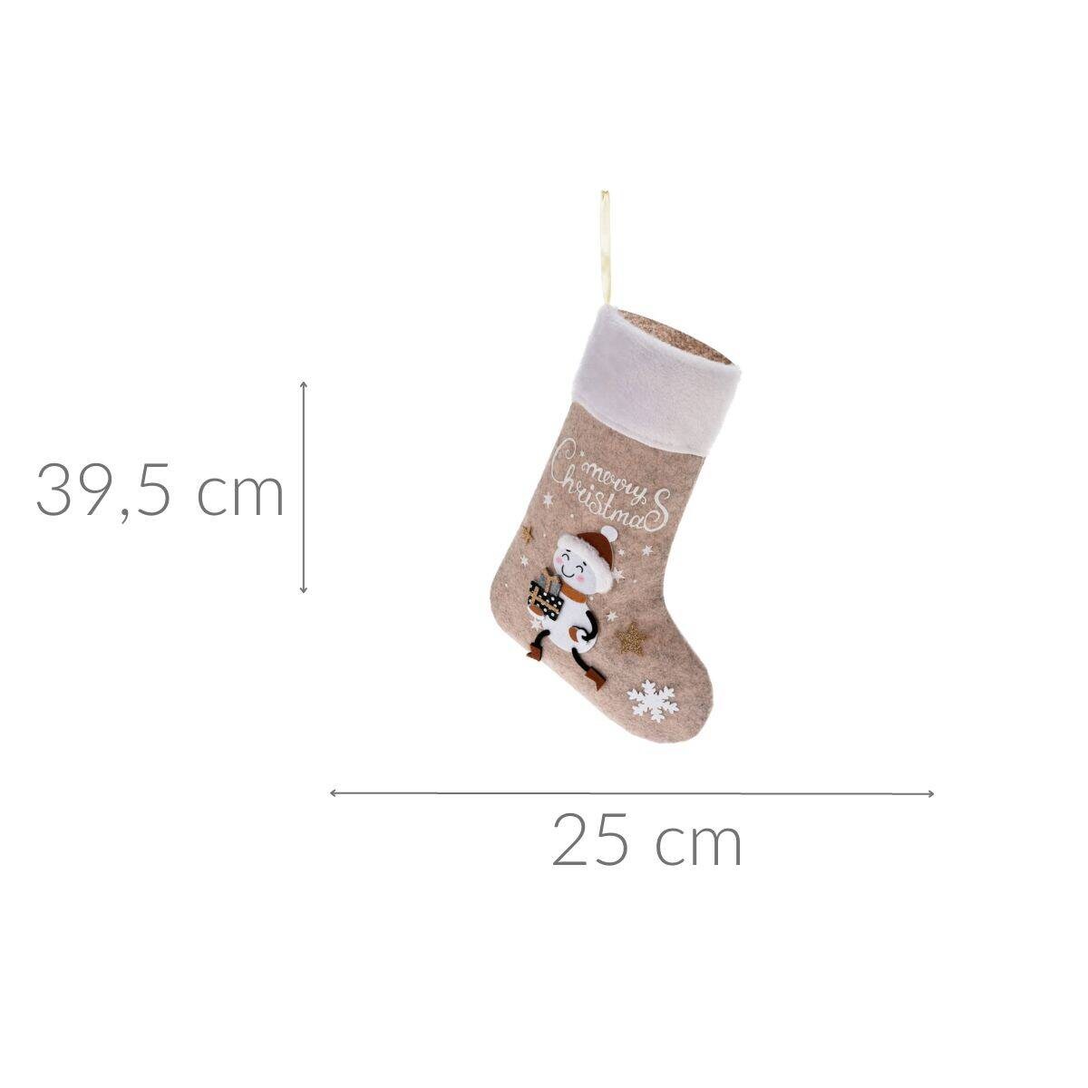 Skarpeta świąteczna na kominek, 25 x 39,5 cm