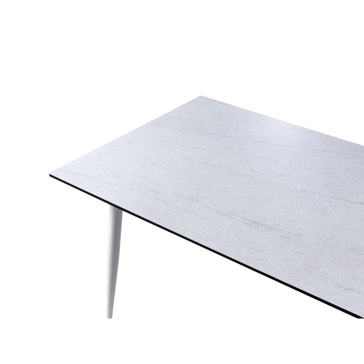 Stół ogrodowy TOLENTINO 180 cm 90 cm Imitacja kamienia Efekt trawertynu