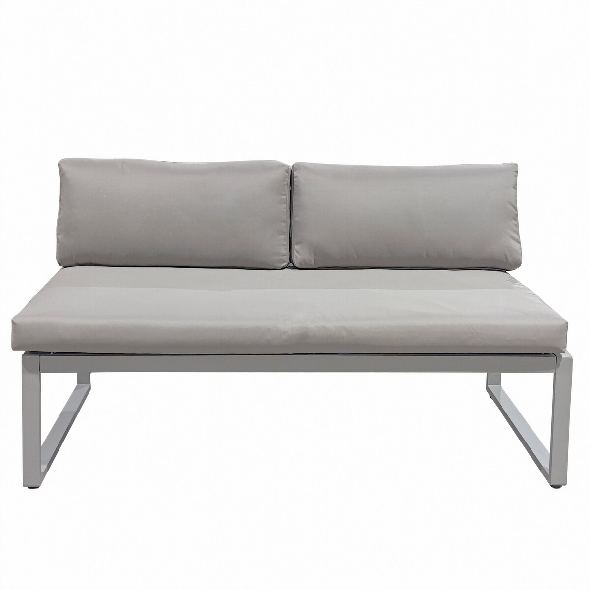 Zestaw MEBLI ogrodowych SOFA aluminiowa modułowa MODUŁOWY ogrodowe na TARAS