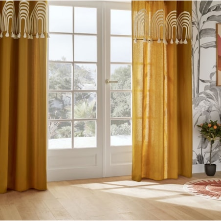 Zasłona zaciemniająca bawełniana Solana 140x260 cm