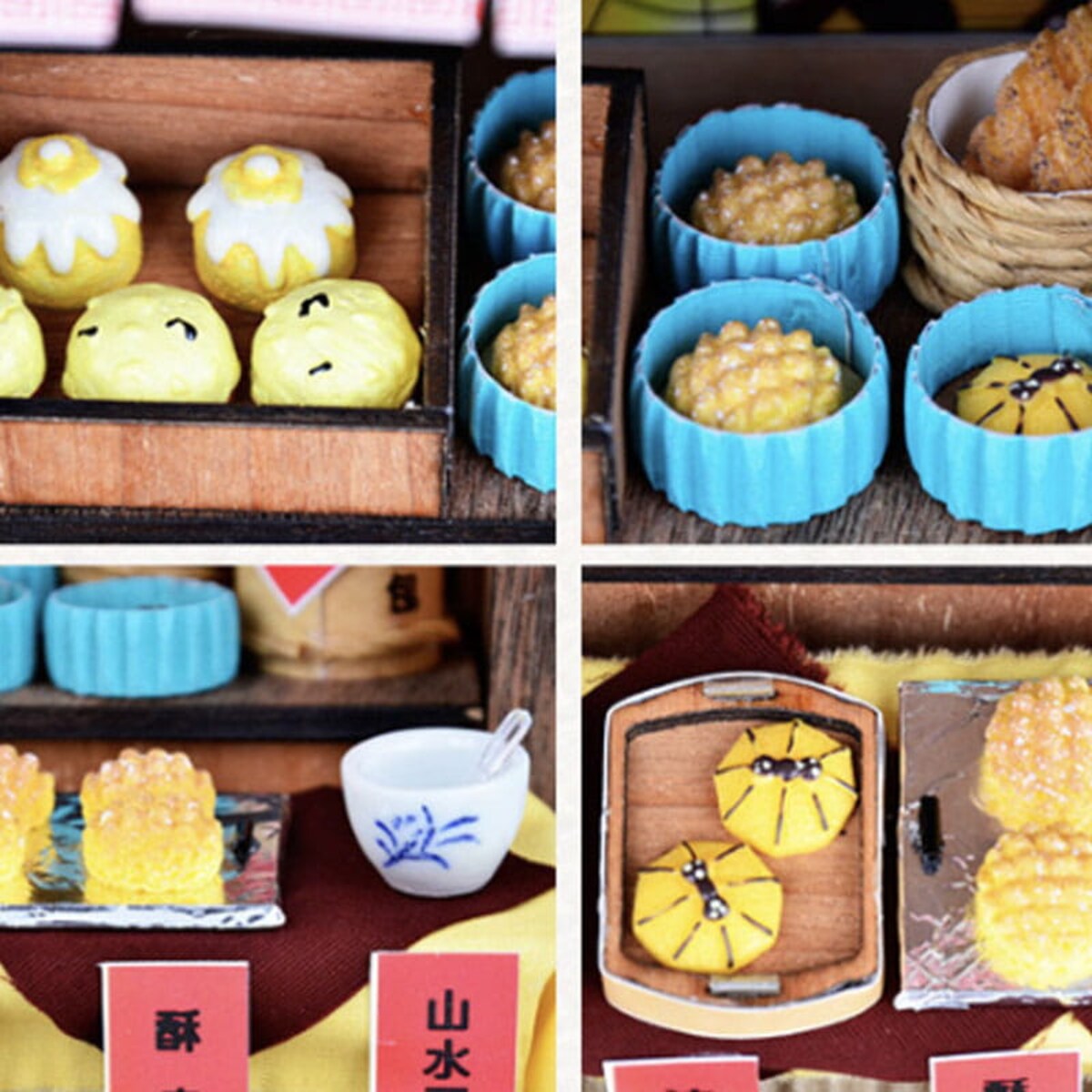 Miniaturowy domek DIY - Azjatyckie pierożki