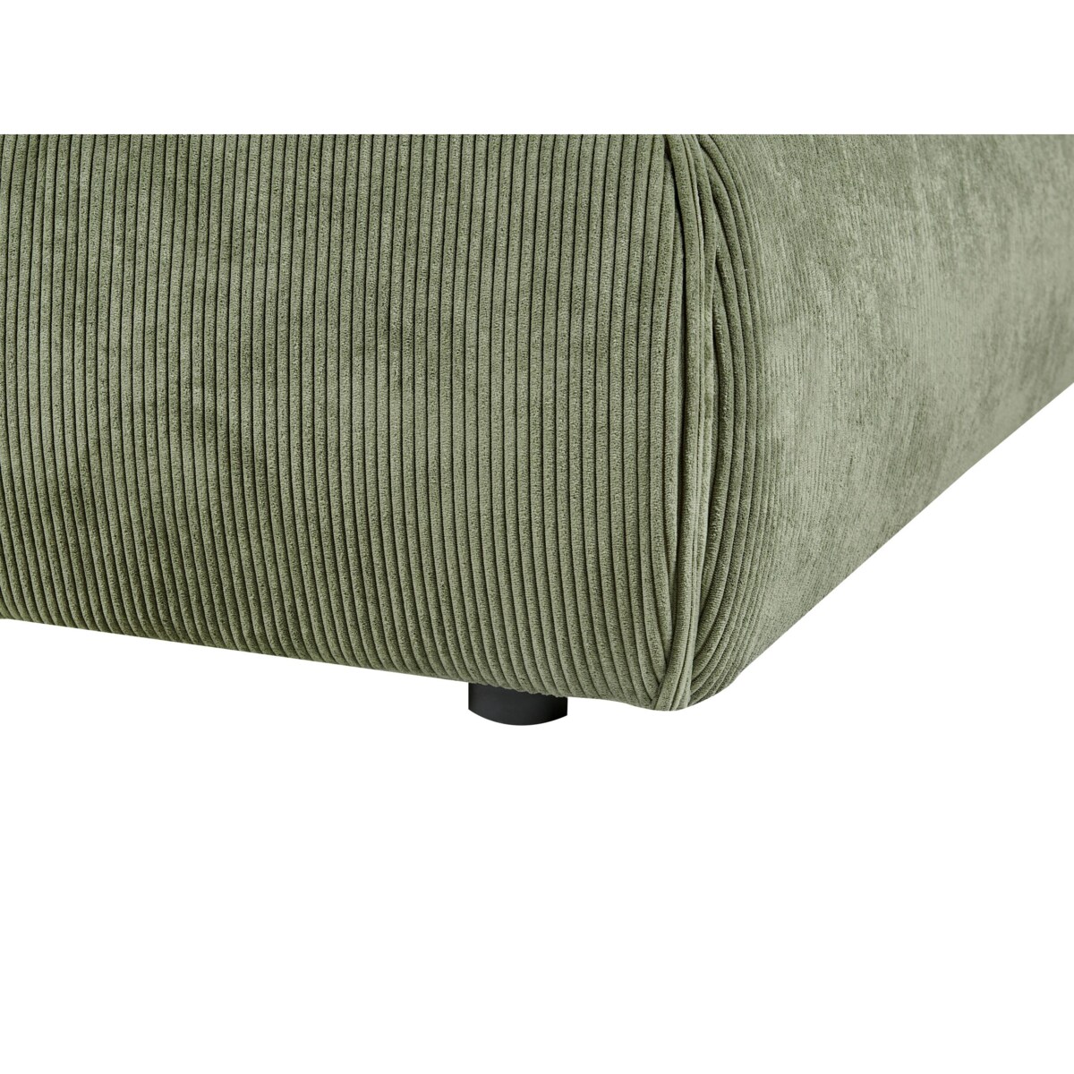 Łóżko wodne sztruksowe 180 x 200 cm zielone VINAY