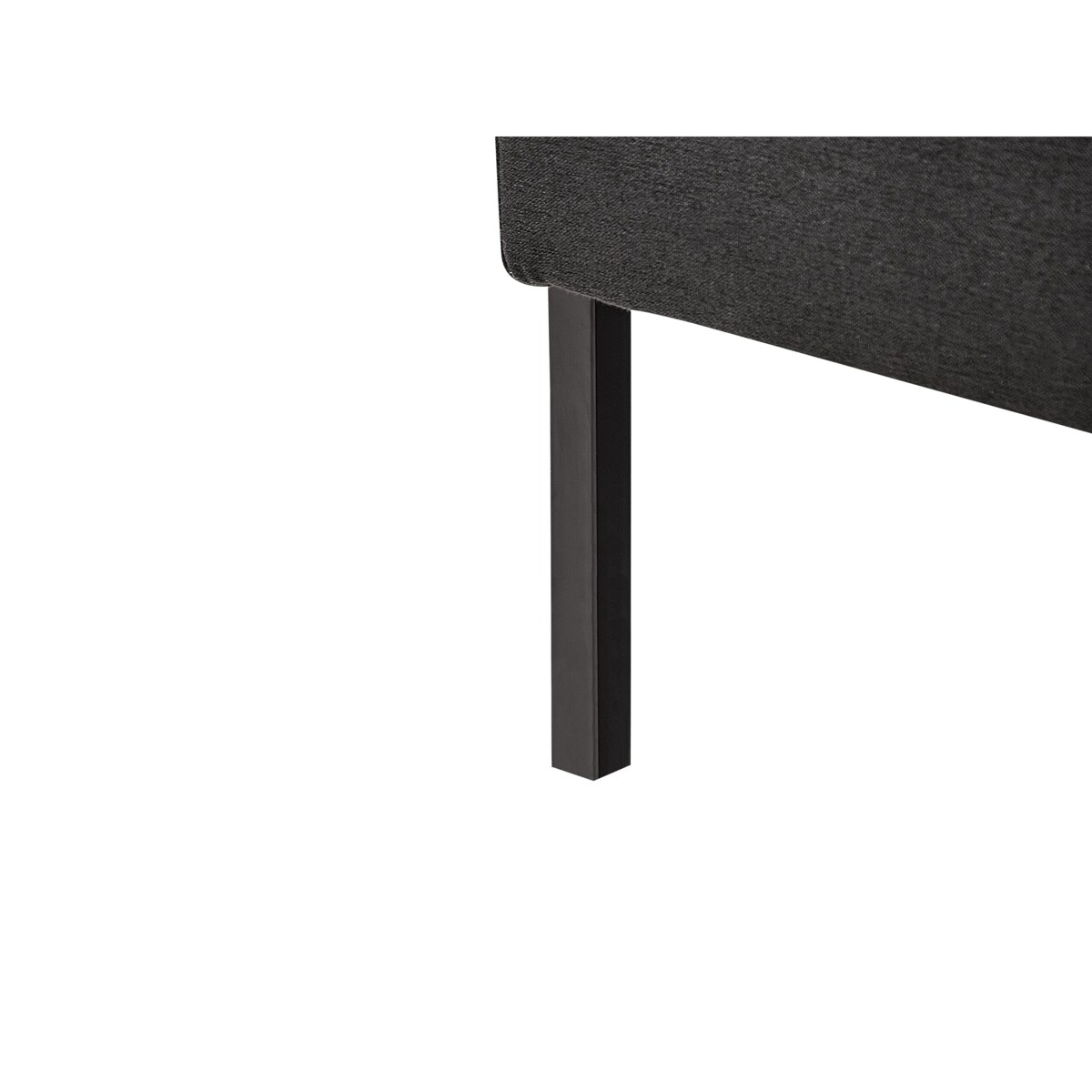 Sofa 2-osobowa ciemnoszara LAHTI