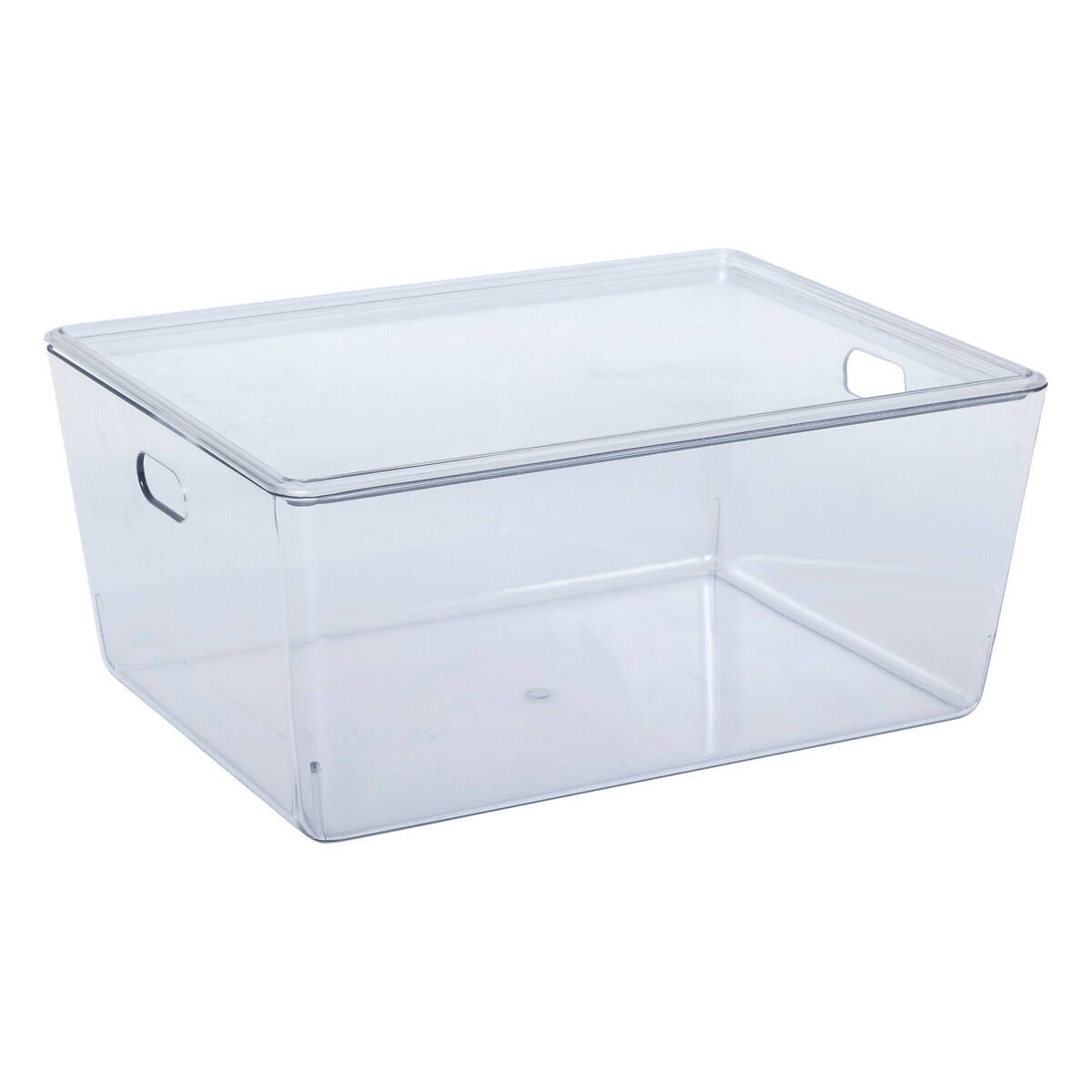 Pudełka z pokrywką SELENA, przezroczyste do szafy, 11 l