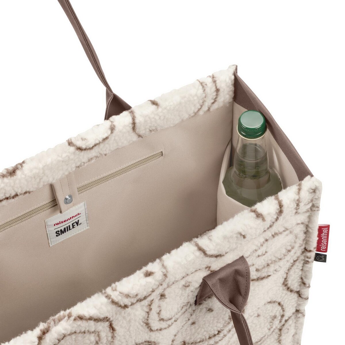 Torba DAILY SHOPPER, smiley® teddy chocolate