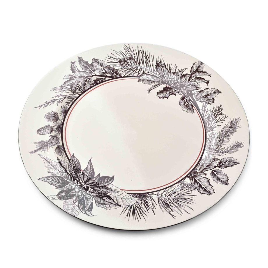 BLANCHE FESTIVE Podtalerz artykuł dekoracyjny 33xh2cm
