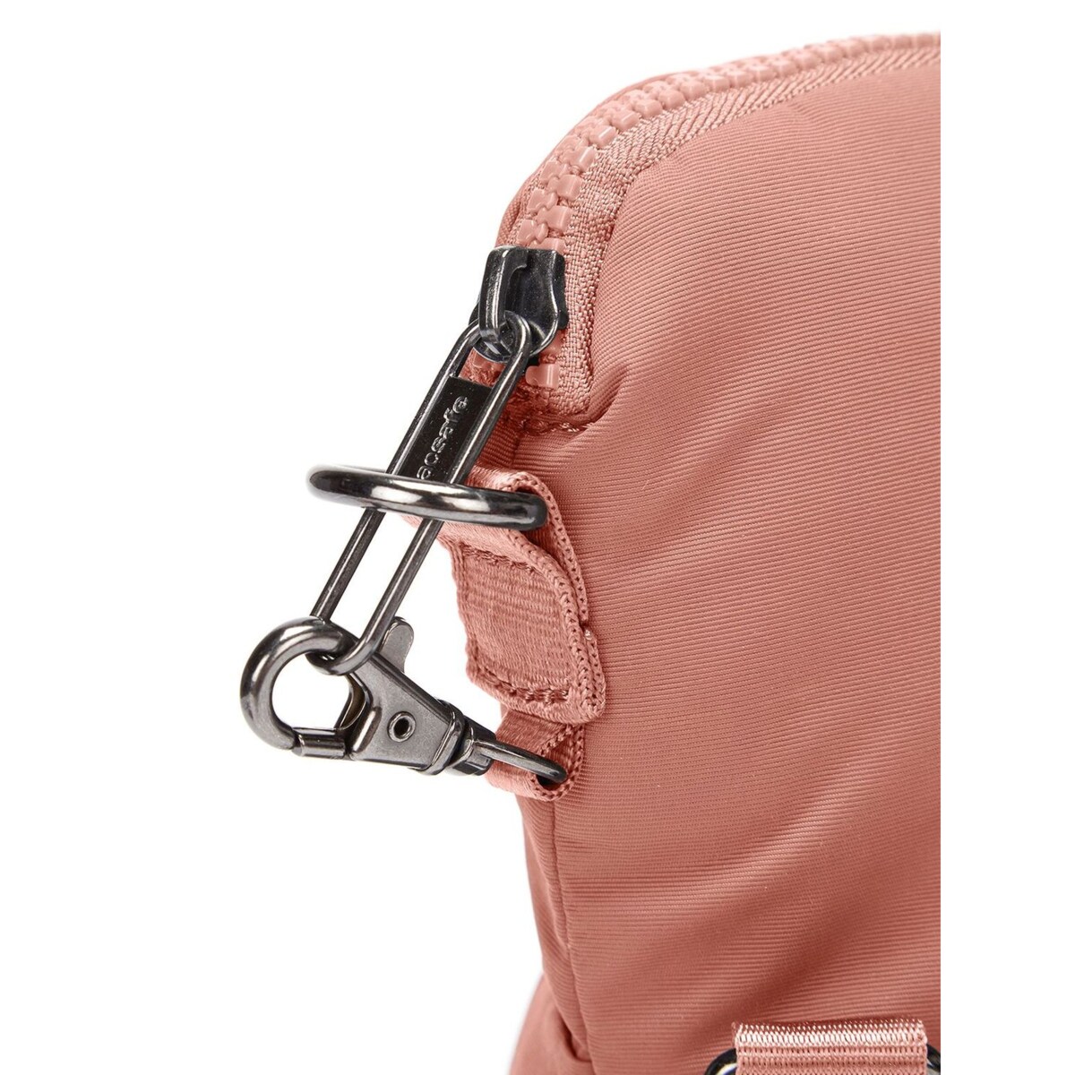 Składana torebka damska antykradzieżowa Pacsafe Citysafe CX Econyl® - różowy