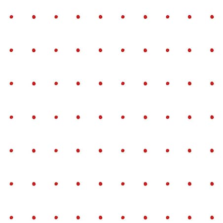 Bieżnik świąteczny - czerwone kropki - 40x150