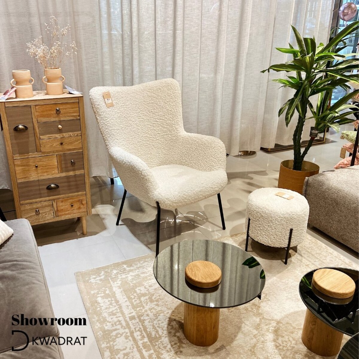 Wazon Izumi ceramiczny beżowy