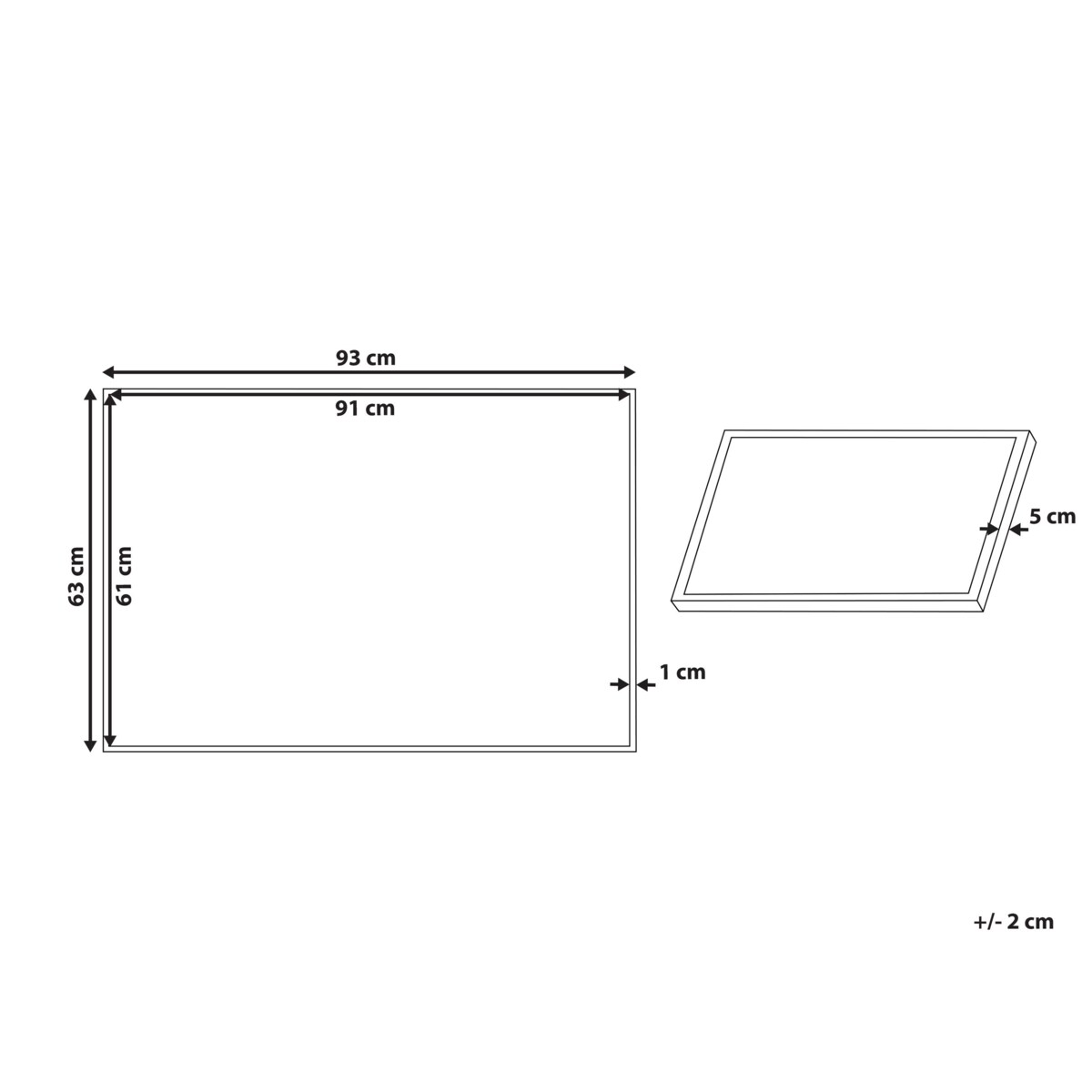 Obraz na płótnie w ramie postacie 93 x 63 cm wielokolorowy BIBBIENA