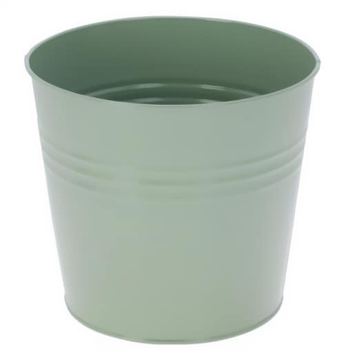 Cynkowa osłonka na doniczkę, 13 x 11 cm