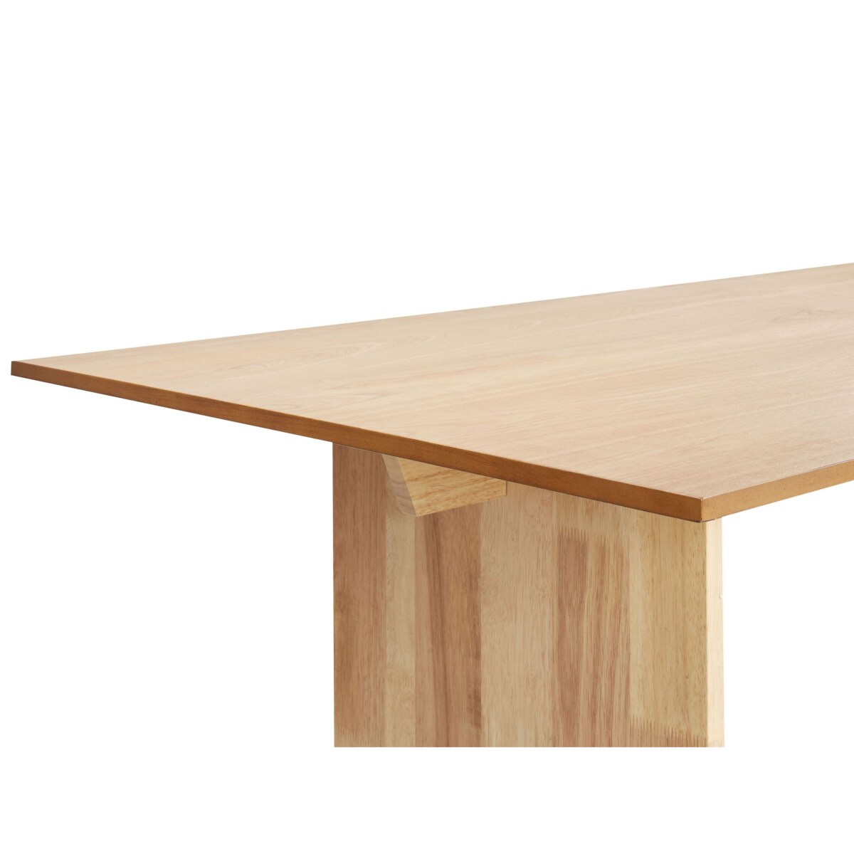 Stół do jadalni 180 x 90 cm jasne drewno MOORA