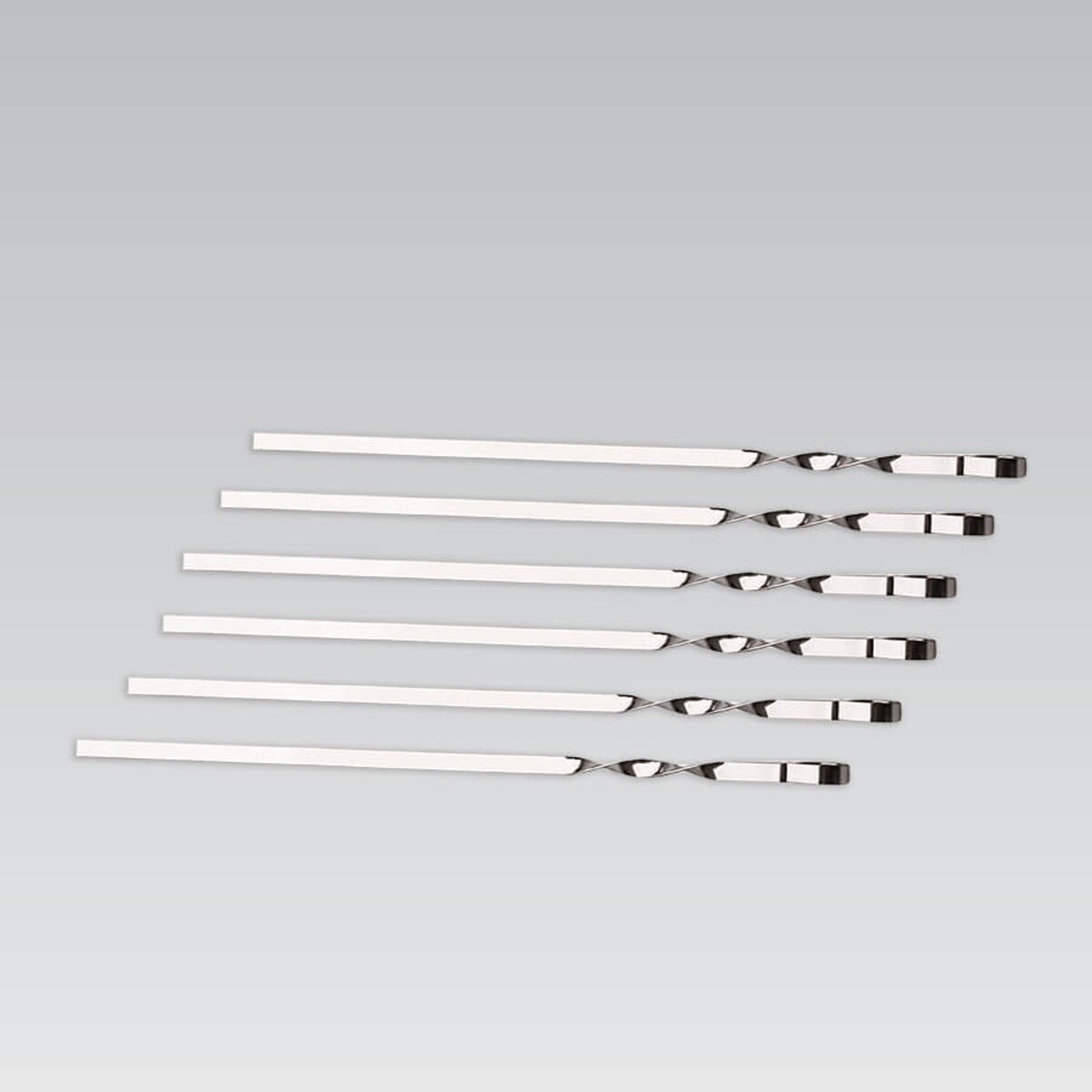 Szpikulce do szaszłyków patyki patyczki metalowe szaszłyki 6SZT 45CM MAESTRO MR-1007