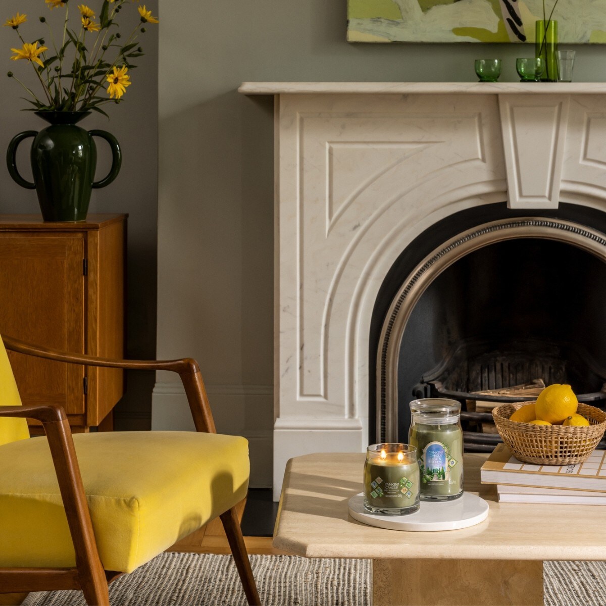 YC SIGNATURE – Świeca duża OLIVE & CYPRESS