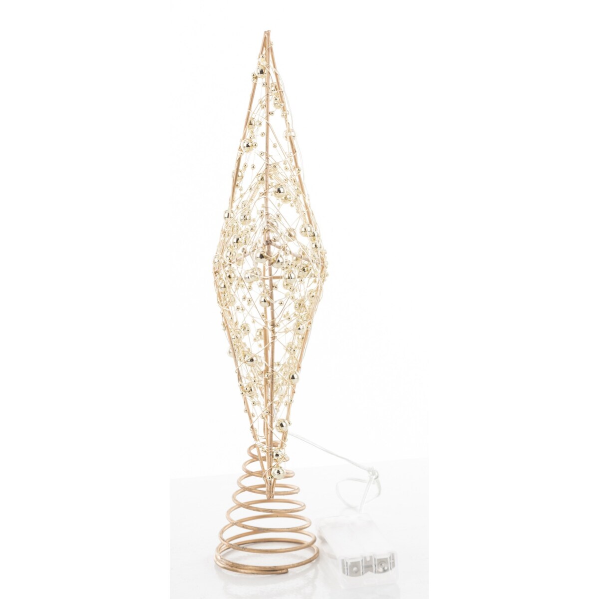 Gwiazda dekoracyjna LED 30x25x6 cm ANANDA na sprężynce