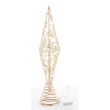 Gwiazda dekoracyjna LED 30x25x6 cm ANANDA na sprężynce