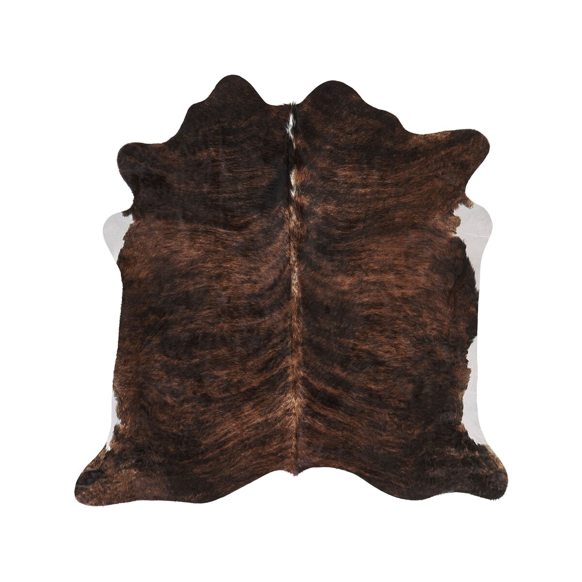 Skóra bydlęca 2-3 m² ciemnobrązowa NASQU