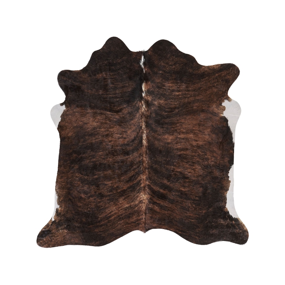 Skóra bydlęca 2-3 m² ciemnobrązowa NASQU
