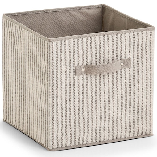 Pojemnik materiałowy do przechowywania, składane pudełko - 31 x 31 x 31 cm, ZELLER