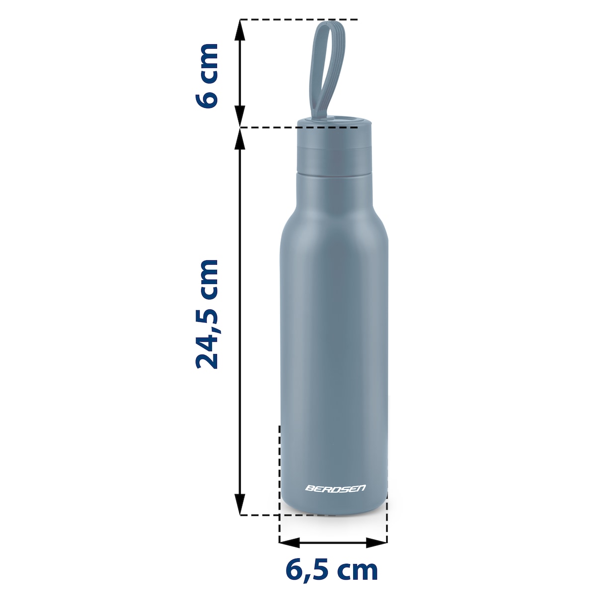 Termos próżniowy turystyczny butelka bidon uchwyt 500ml