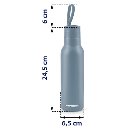 Termos próżniowy turystyczny butelka bidon uchwyt 500ml