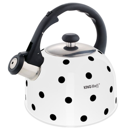 Kinghoff czajnik emaliowany w groszki 2.6l KH1053