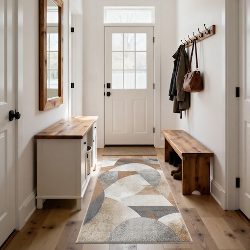 Dywan nowoczesny Lunera 80x150 cm Modern wielokolorowy