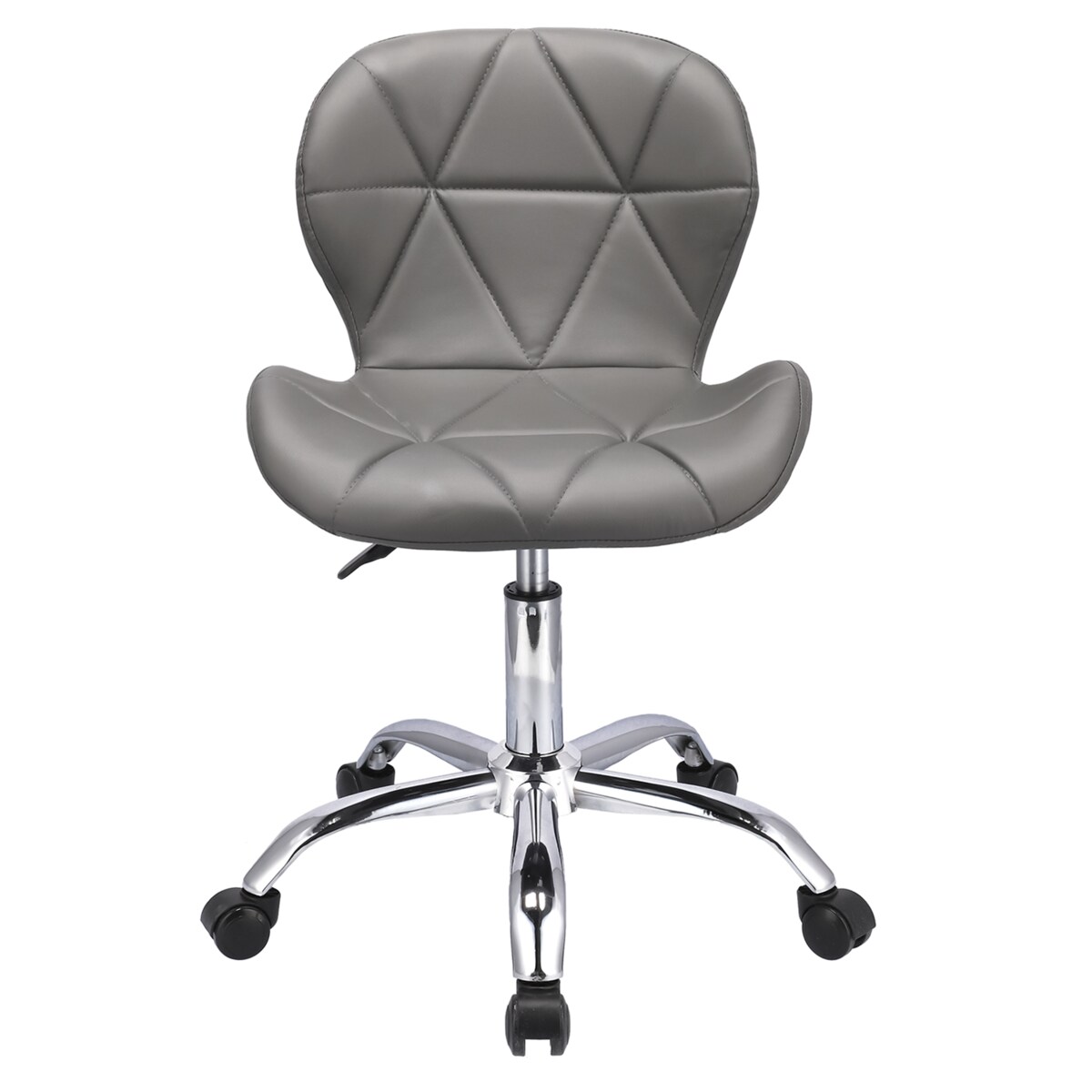 Krzesło ekoskóra biurowe ENDO szare