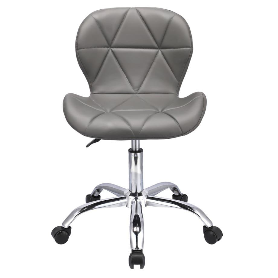 Krzesło ekoskóra biurowe ENDO szare