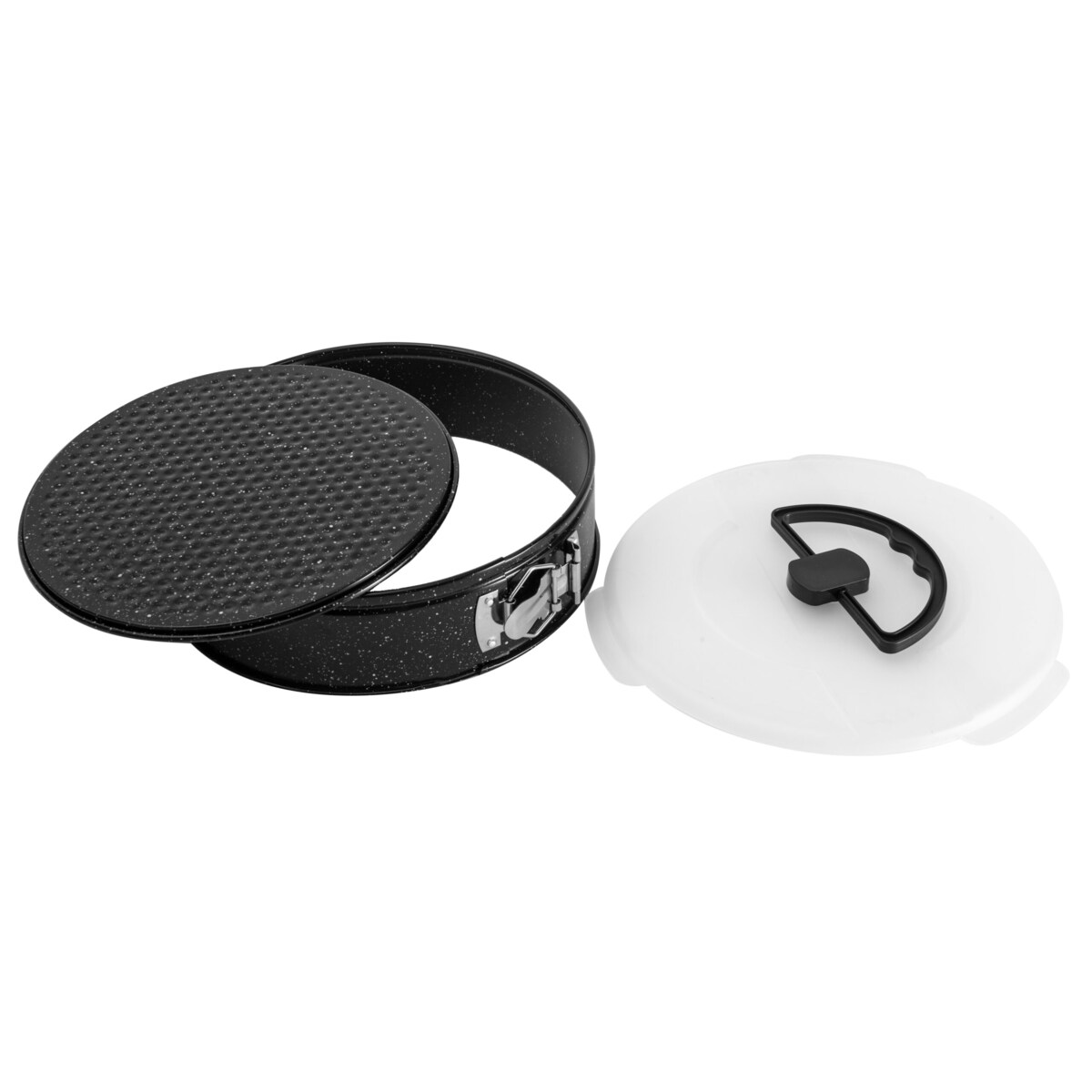 Tortownica Forma do pieczenia nieprzywierająca 24x7.5cm z pokrywką BRUNBESTE BB-7709