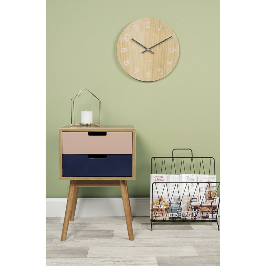 Gazetnik metalowy z uchwytem, RASTER