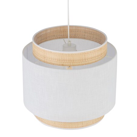 Wisząca lampa okrągła Boho 5653 TK Lighting naturalny biały słomkowy