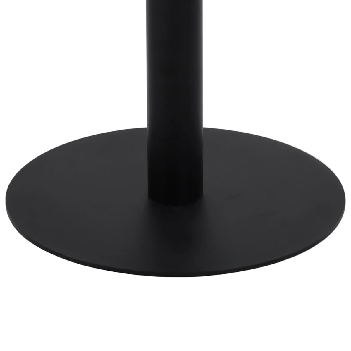 vidaXL Stolik bistro, jasnobrązowy, 80 cm, MDF