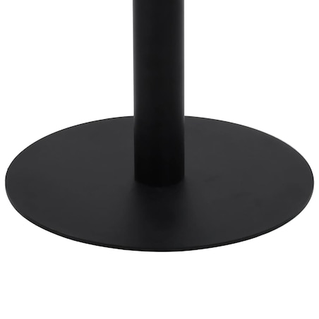vidaXL Stolik bistro, jasnobrązowy, 80 cm, MDF