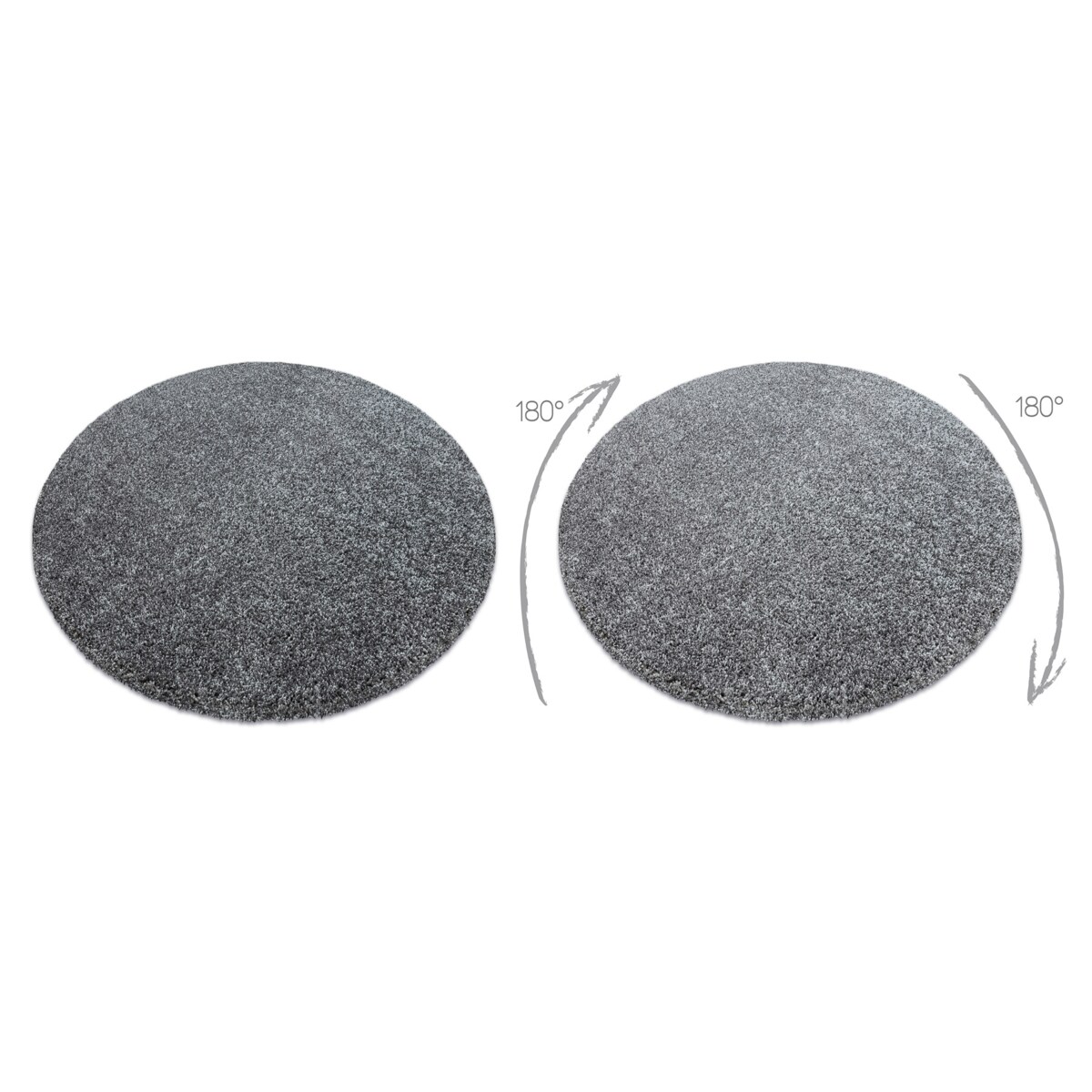 Nowoczesny dywan do prania ILDO 71181070 koło 160 cm