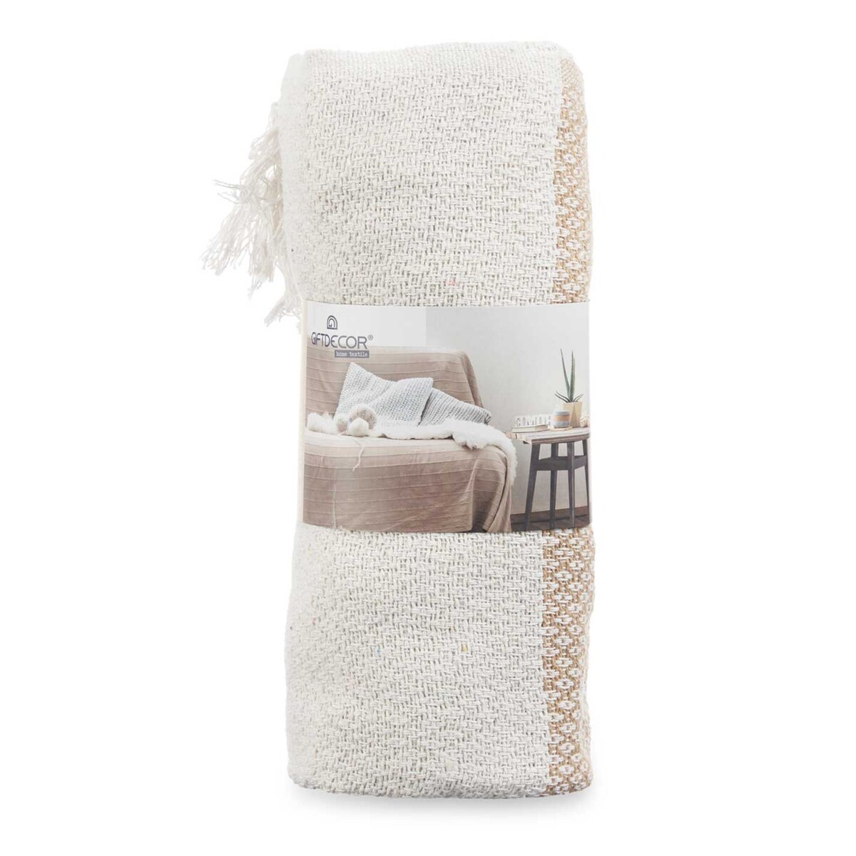 Bawełniana narzuta na łóżko, 130 x 160 cm