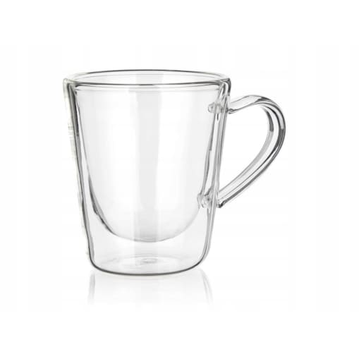 SZKLANKA termiczna 6x 120 ml podwójna ścianka na kawę herbatę espresso