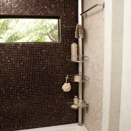 Stojak prysznicowy – regulowany / simplehuman