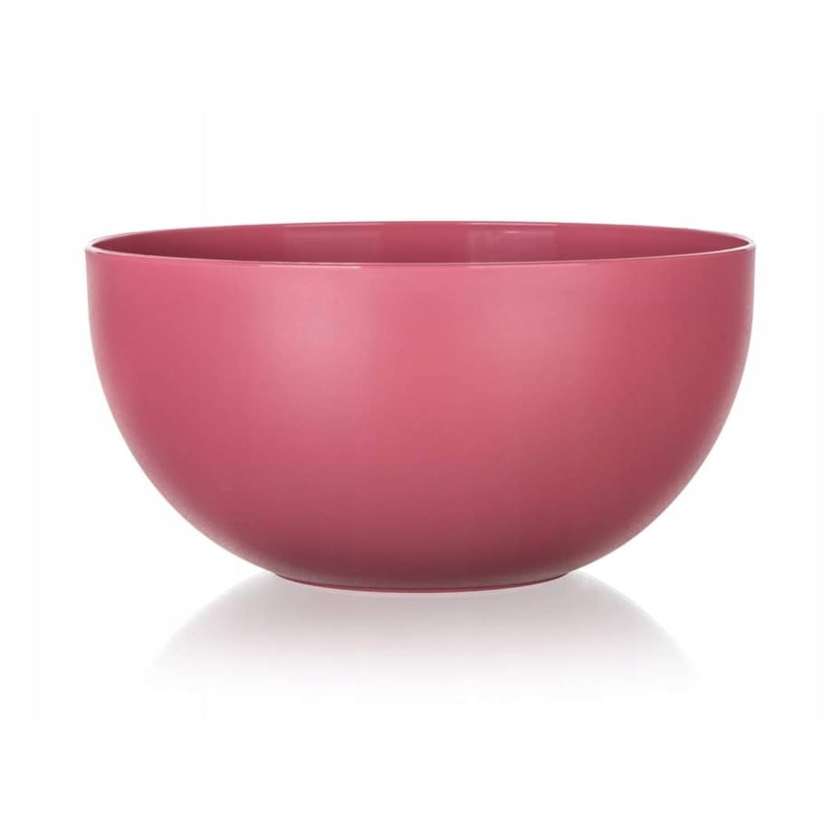 DUŻA PLASTIKOWA MISKA salaterka na sałatki jedzenie kuchenna 28cm 6L