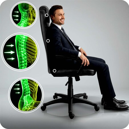 Fotel biurowy Sofotel 402C czarny - black