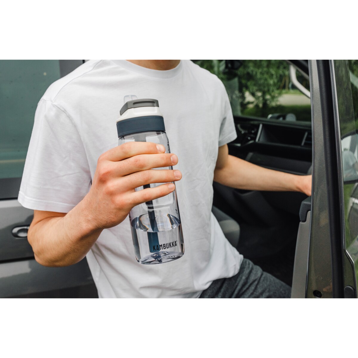 Butelka na wodę bidon Lagoon 750ml - Clear 2.0