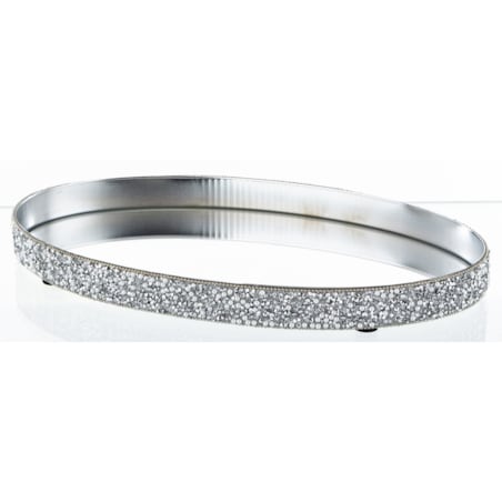 Taca dekoracyjna okrągła metalowa 23x13x2 cm VASSOIO