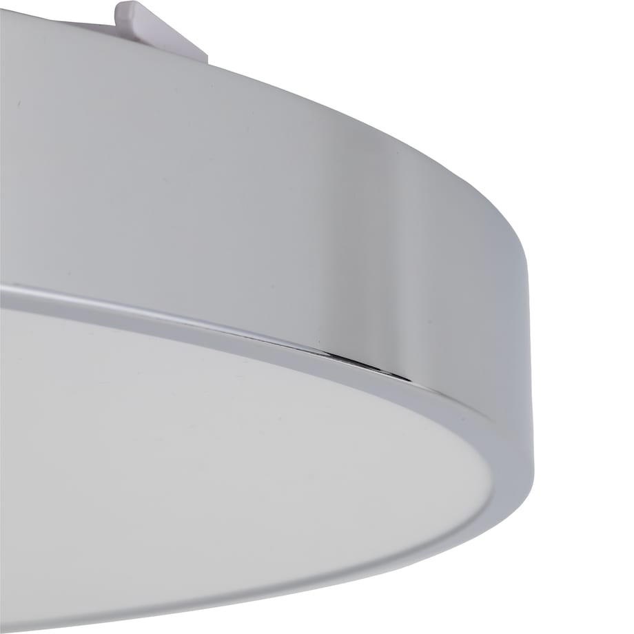 Lampa Sufitowa Łazienkowa Tk Lighting Velis Chrome Plafon Led 40W Ip54 Zmienna Barwa, Ściemniany